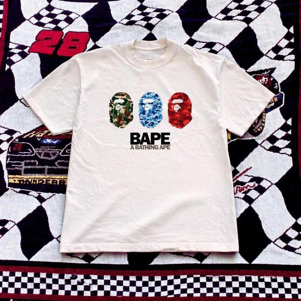 White Bape  Tee